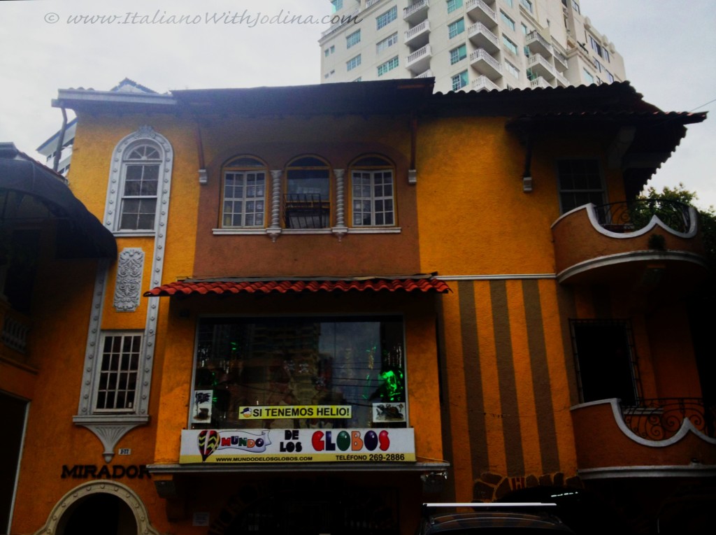 colonial house turned party store - jodina travel panama