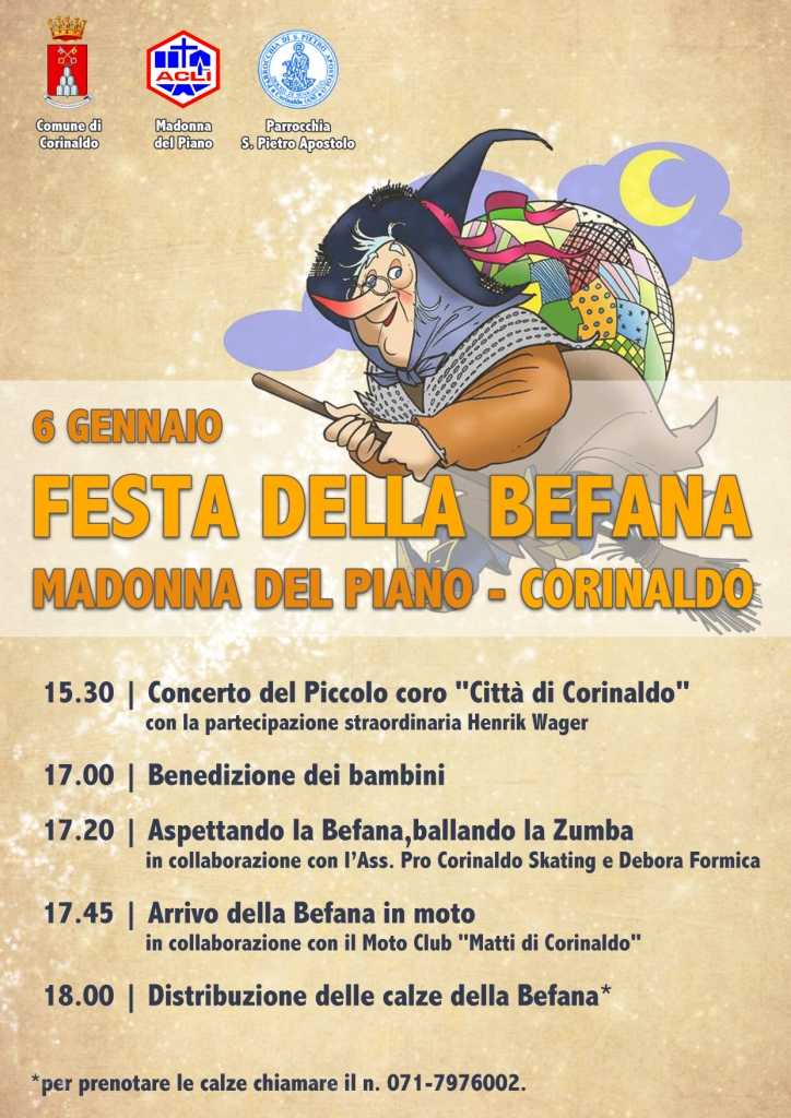 La Befana is coming Friday night